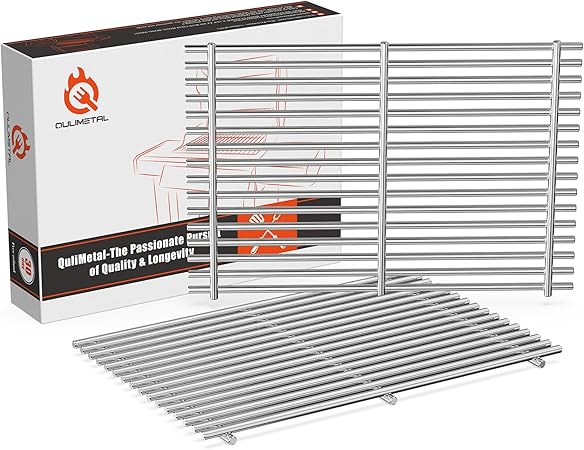 QuliMetal SUS304 Grill Grates for Weber Spirit E-310 and GS4