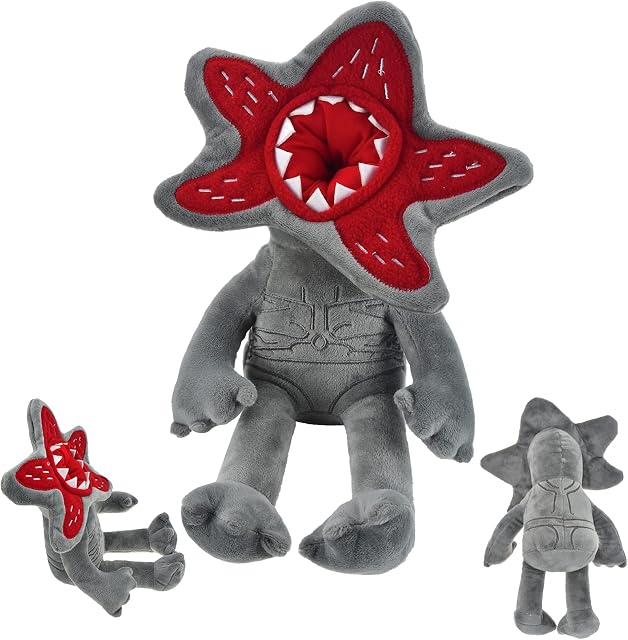 Boogie board Stranger Things 12" Plush Figure Toys, Funny Cute Demogorgon Plush Toy for Kids