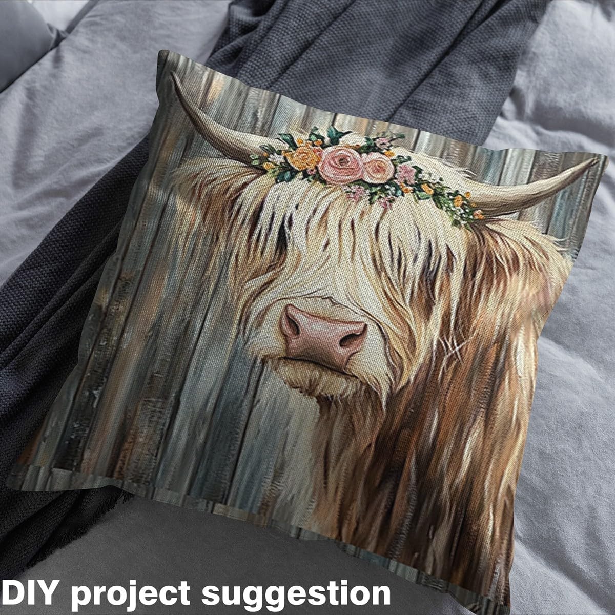 Erosebridal Sparrow Fabric by The Yard Lemon Branches Waterproof Outdoor Decor Flowers Botanical Retro Green Yellow White Upholstery Decor DIY Decor for Quilting Sewing 5 Yards