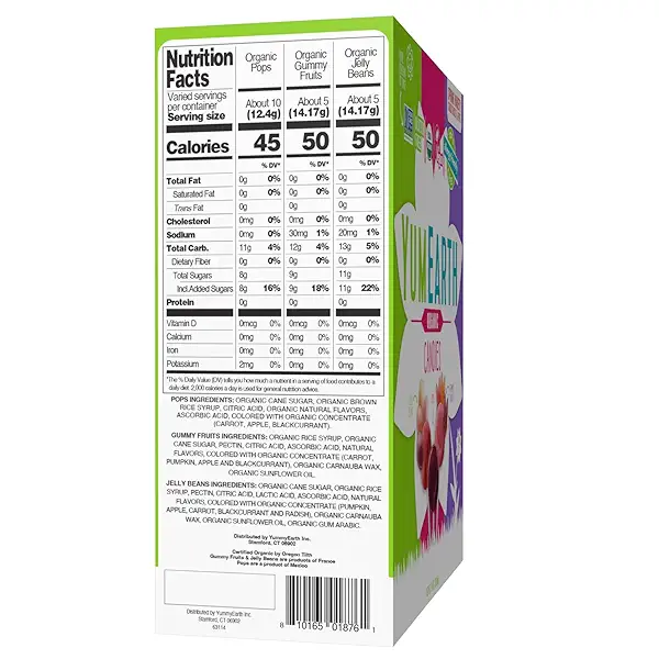 YumEarth Organic Easter Candy Variety Box, 9.4 Ounce - Organic Gummy Fruits, Jelly Beans & Pops - Spring Fruit Flavors - Allergy Friendly, Gluten Free, Non-GMO, Vegan, No Artificial Dyes 2