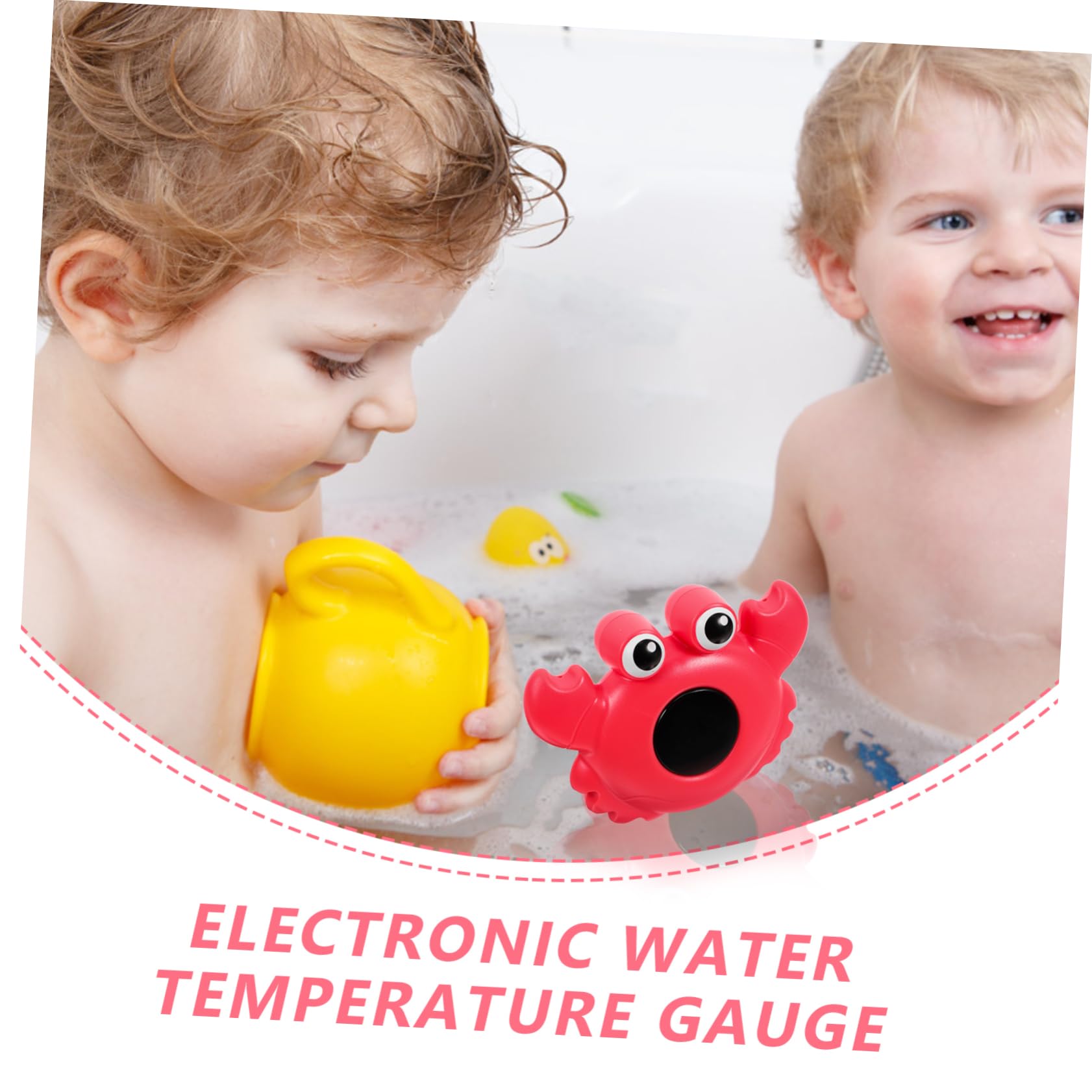 TOYANDONA 3pezzi Termometro Digitale Per Forma Di Animale Termometro Per Vaschetta e Piscine Per Misurazione Accurata Della Temperatura Design Adorabile e Resistente