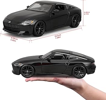 Amazon | Maisto（マイスト） 1/24 ニッサン Z 2023 ブラック ミニカー