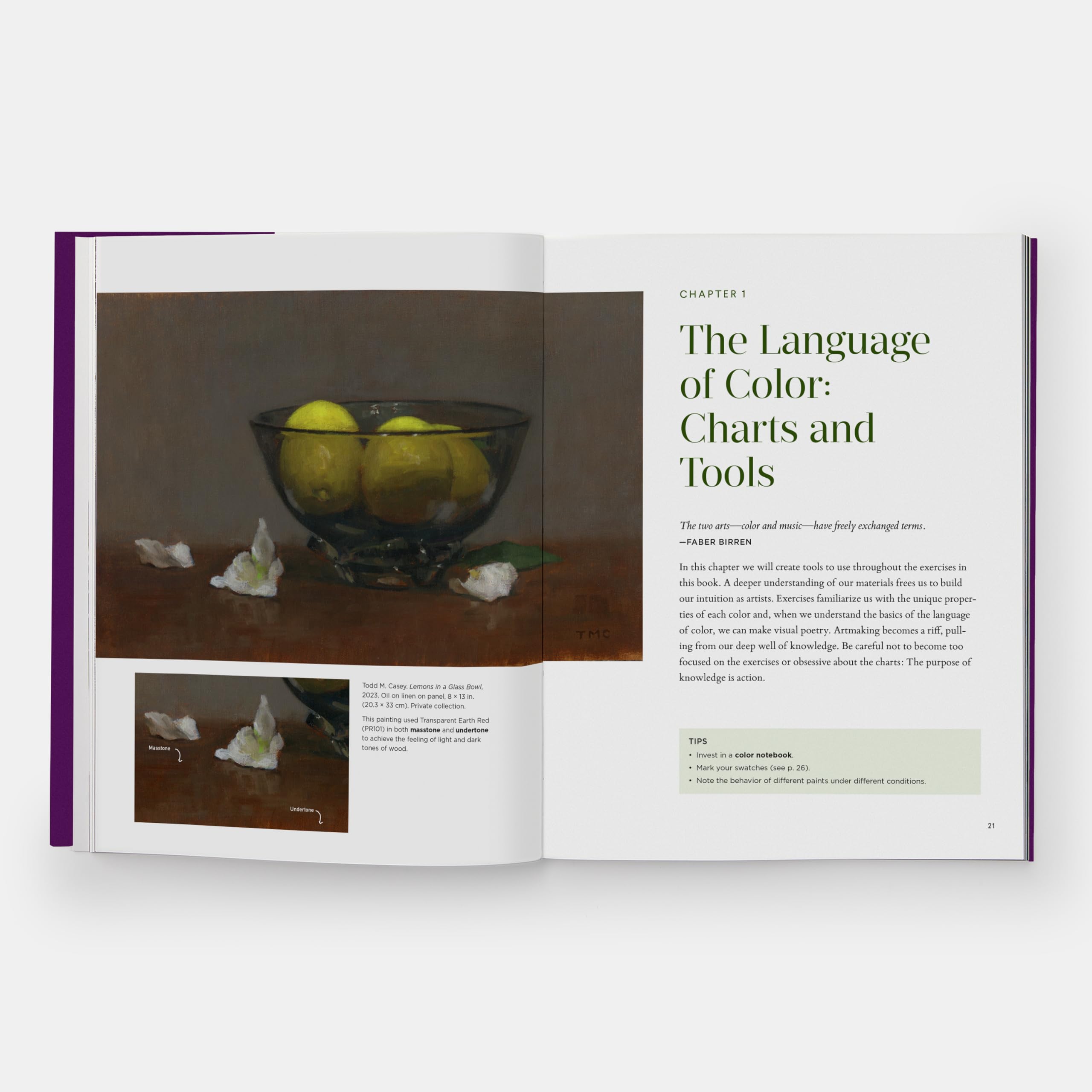 The Oil Painter's Color Workbook: A contemporary guide to color mixing, pigments, palettes, and harmony