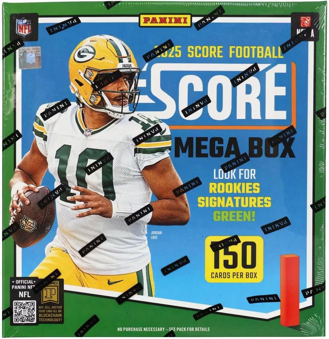 2025 Panini Score Football MEGA box (10 pks/bx)