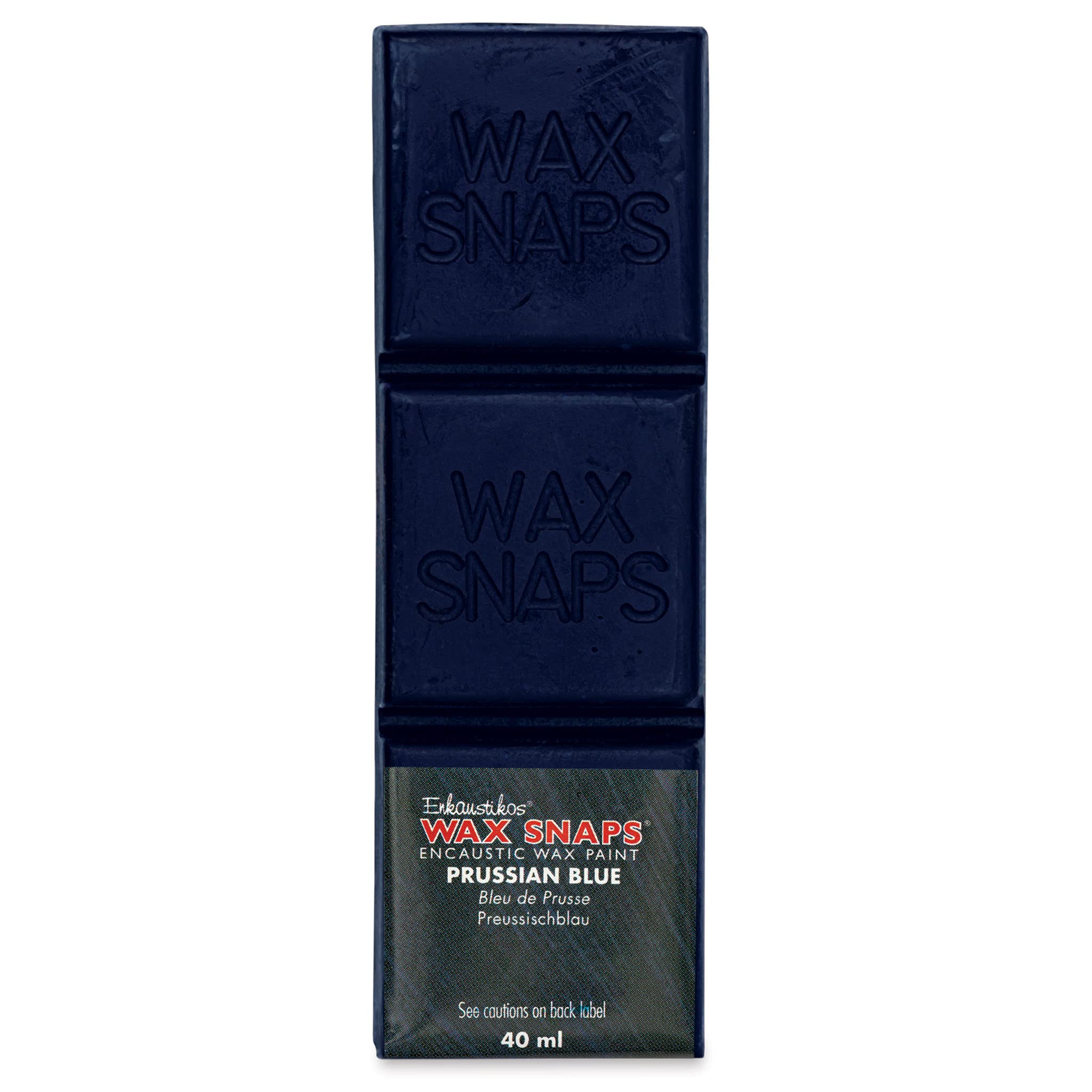 Enkaustikos Wax Snaps Wax Paint - Prussian Blue - 40ml