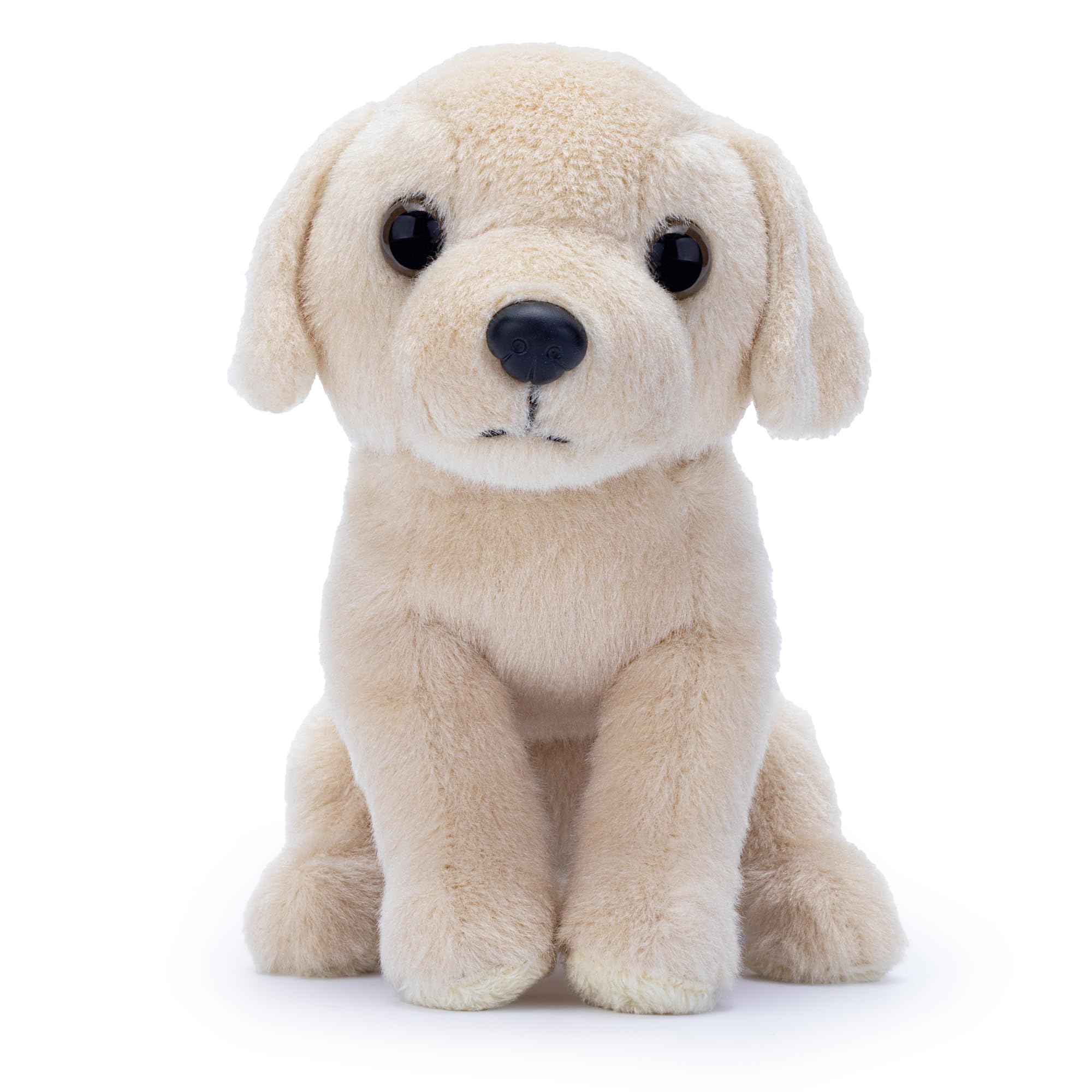Zappi Co Palm Pups Labrador Dog Plush Toy (15cm) - Snowy Lab Pup - Soft, Cuddly, 100% Recycled - Ideal Companion for Doggy Lovers - Image 3