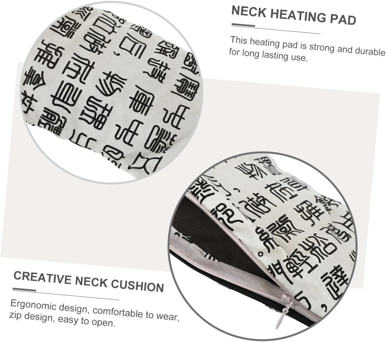 Zerodeko 1pc Moxa Physiotherapy Bag Shoulder Heating Pad for Pain Relief Neck Support Pillow Portable Heating Pad Microwave Oven Material