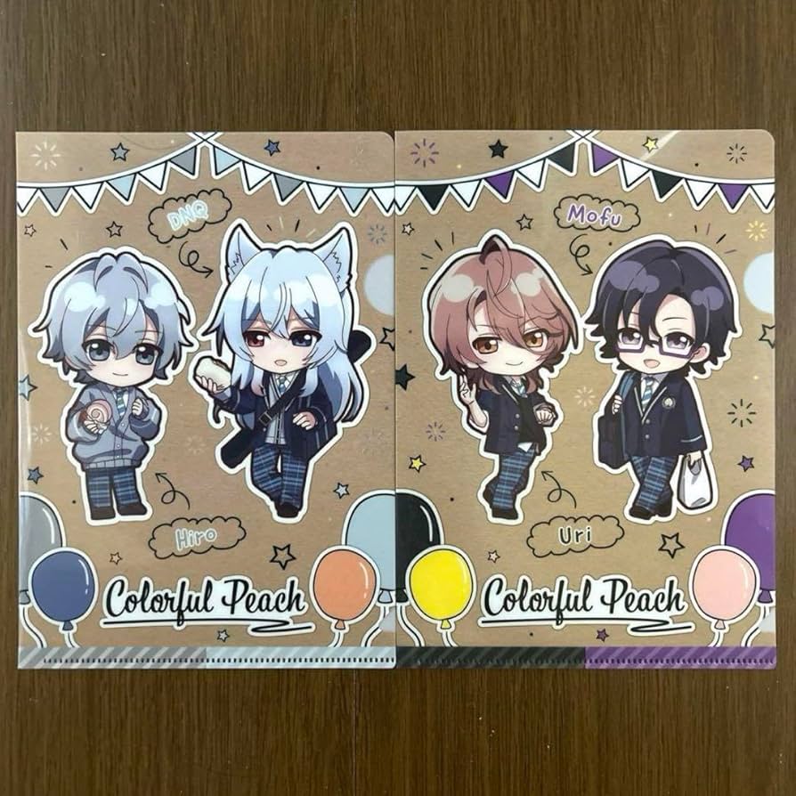 Amazon.co.jp: カラフルピーチ どぬく うり ヒロ もふ クリア