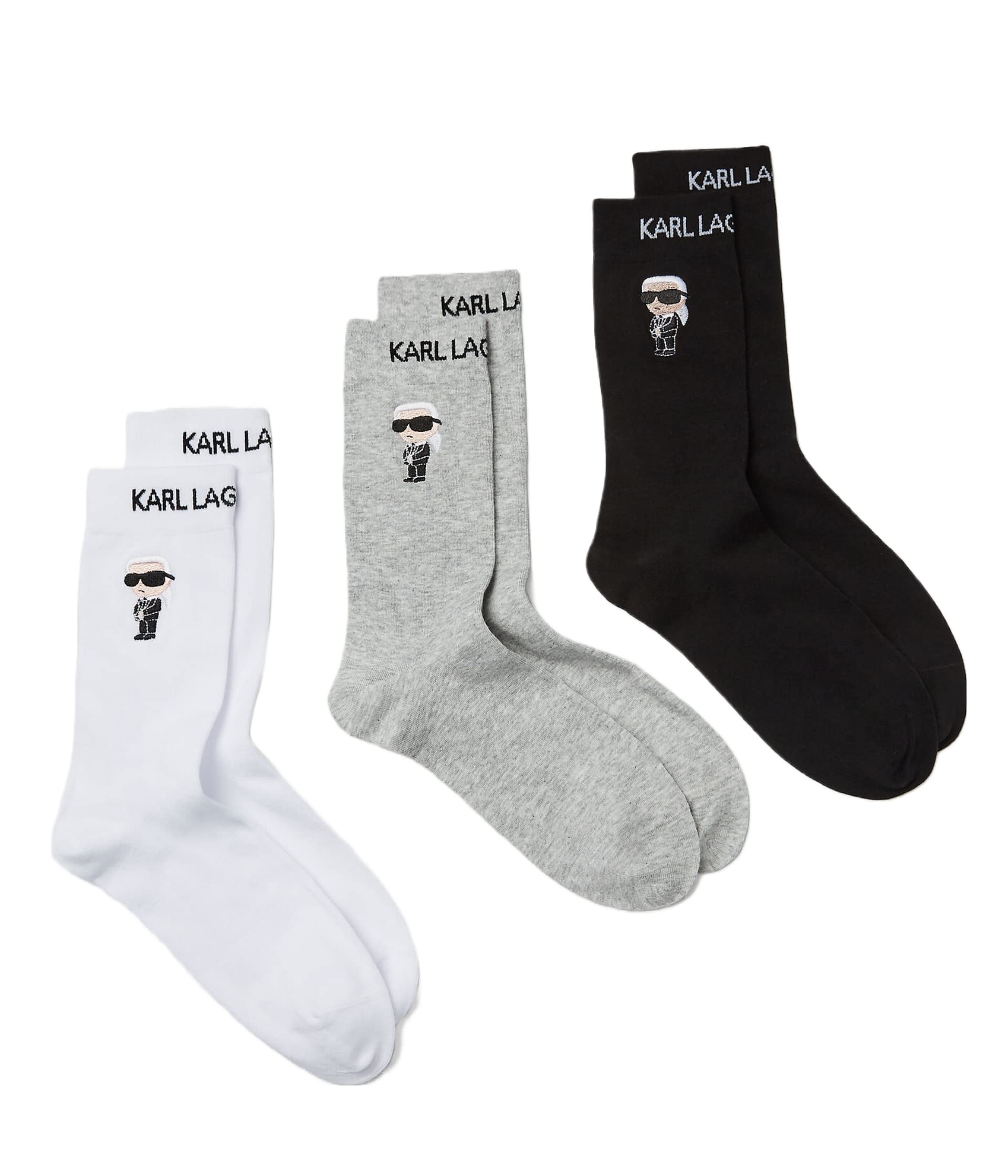 KARL LAGERFELD Femme Logo Hipsters Set (2 Pack)