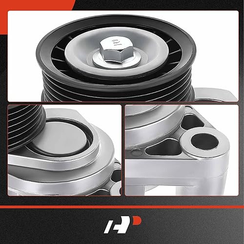Miniatura 7 de A-Premium Conjunto tensor de correa con polea compatible con Chevrolet Camaro 1998-2002 y Pontiac Firebird 1998-2002, GTO 2004-2006, V8 5.7L 6.0L,