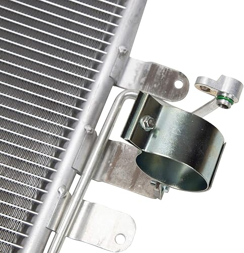 Vista 309 de TRQ Condensador de aire acondicionado compatible con Nissan Altima NI3030101 NI3030101 NI3030103 1998-2001