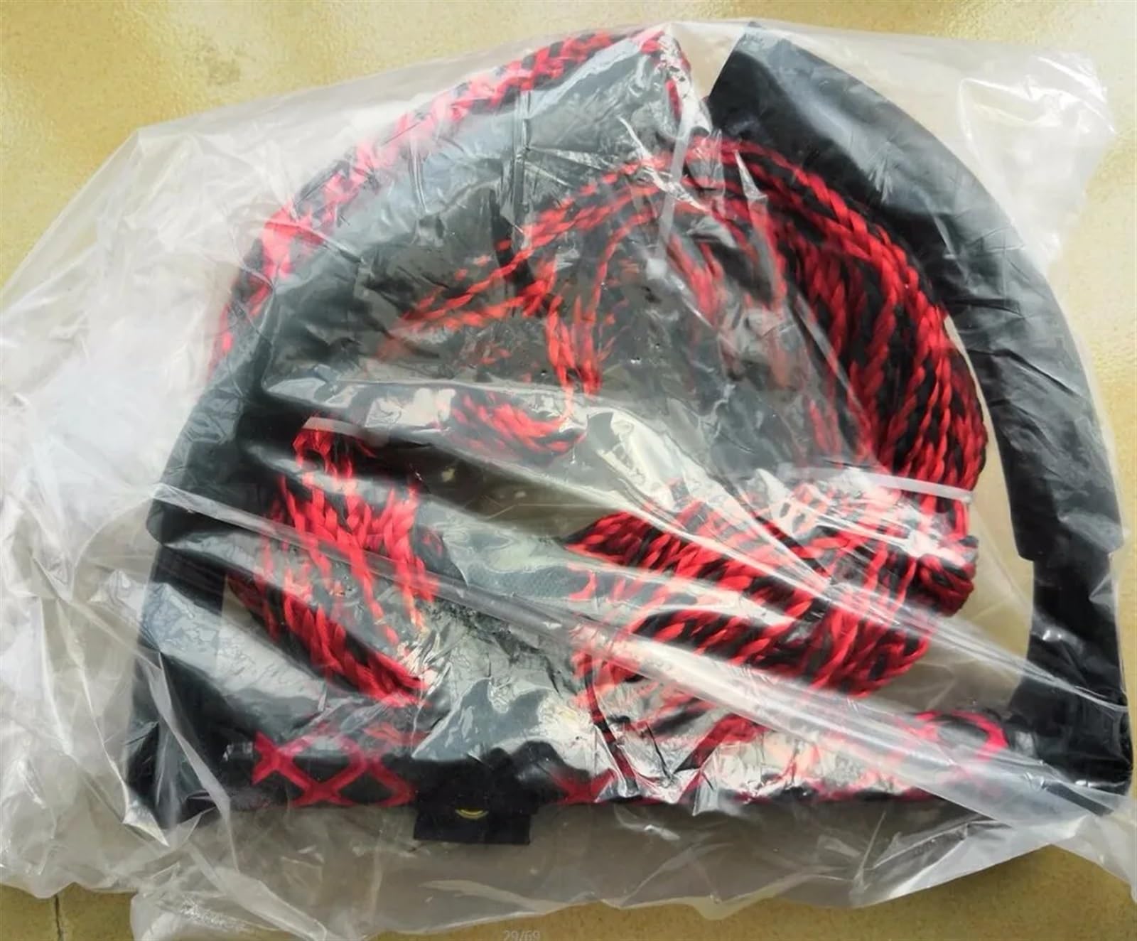 Cuerda De Esquí Acuático Acceso a Surf 1000 kg 23 Metros 10 mm Cuerda for Wakeboard y esquí acuático con empuñadura for Correa Correa for Wakeboard y esquí de Rodillas para Deportes Acuáticos
