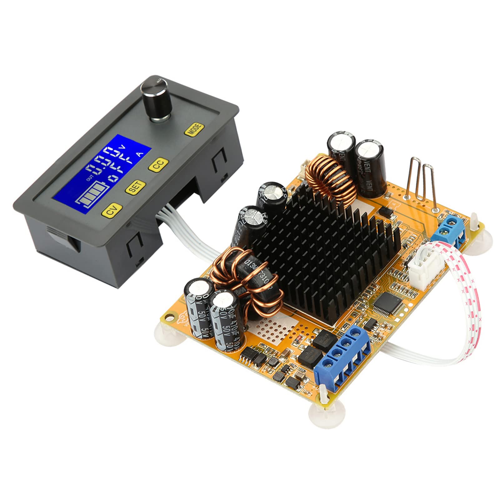 DCDC regulowany moduł zasilania 5A LCD cyfrowy automatyczny przetwornica napięcia obniżającego napięcie regulator doładowania dla projektów elektroniki DIY 144g