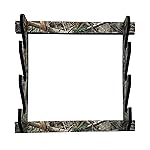 Rush Creek Creations | Indoor Gun Rack for up to 3 Rifles or Shotguns, Wood Construction with Scratch-Resistant Finish Gun Storage for Firearms, Alternative for Gun Safe for Rifles and Pistols