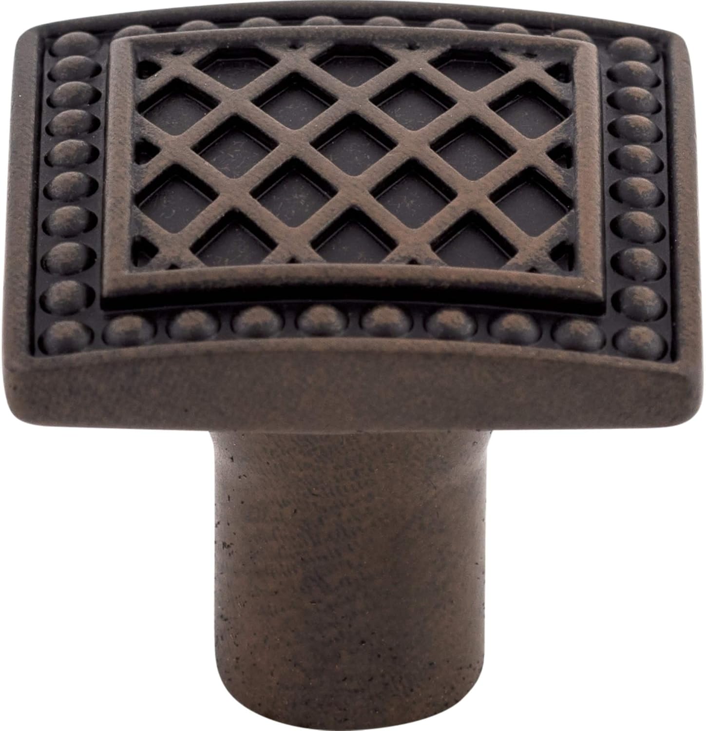 Top Knobs Trevi Square Knob Finish: Patina Rouge