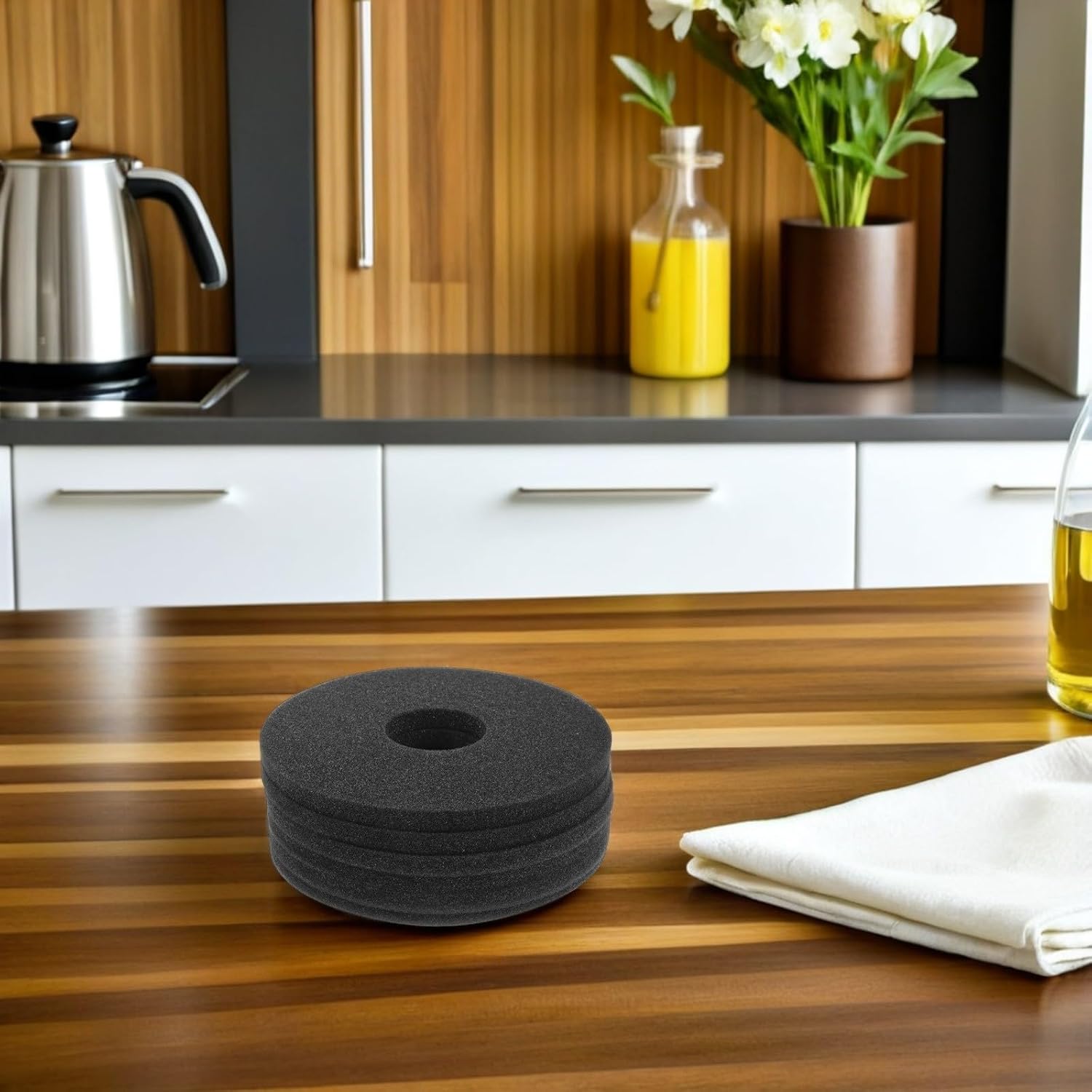 12pcs Black Replacement Sponge, Efficient Salt Application
