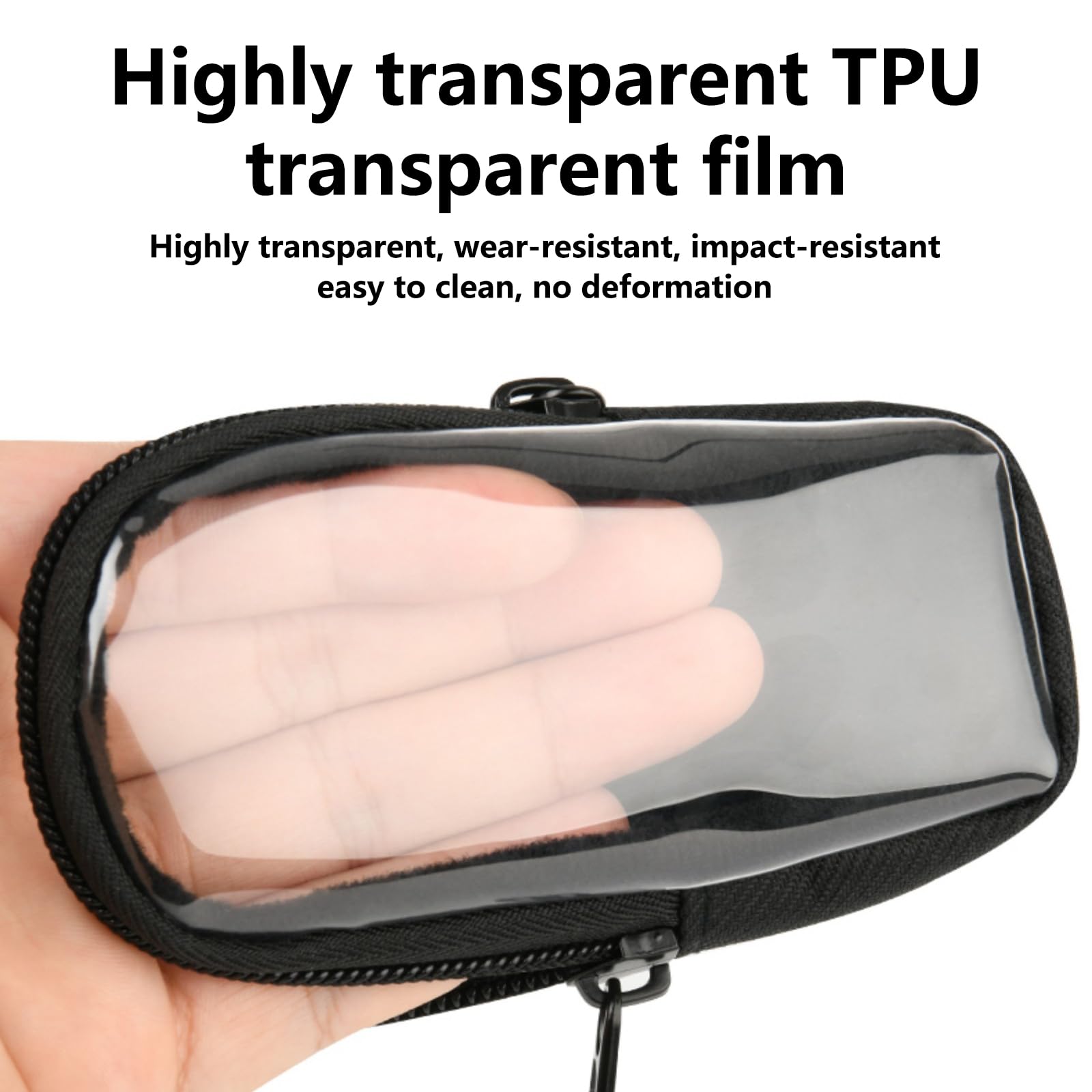 Compactly MP3 Case for NWE394 MP3 Players Pouches with Clear Touch Panel and Metal Clip for Belt Or Backpacks Attachment