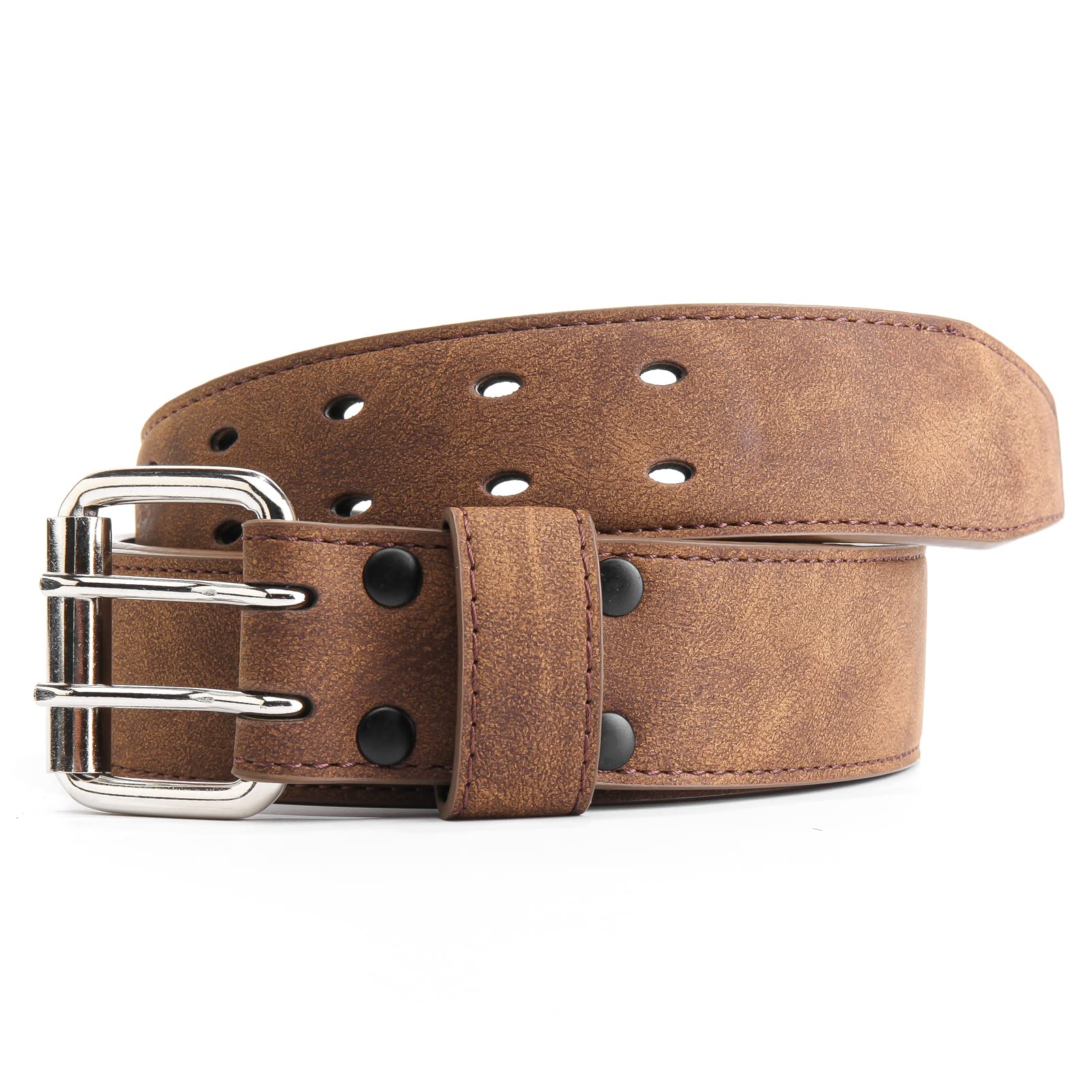 Big & Tall Belt for Men 56-80 Inch Genuine Leather