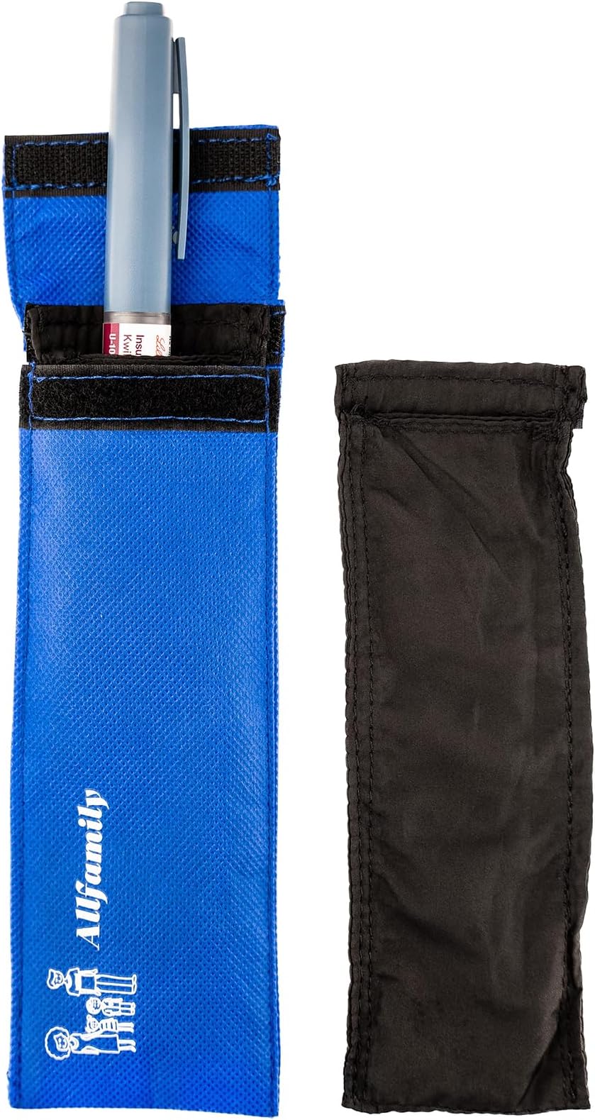 4ALLFAMILY Chiller Room Temperature 2 Insulin Pen Cooling Pack Insulin Cooler Travel Case