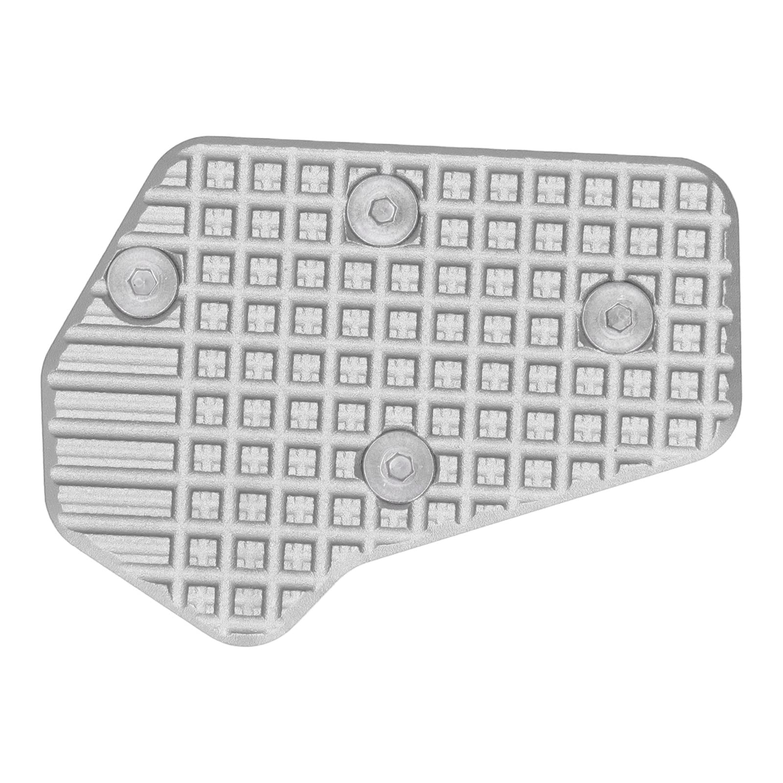 Pedale Leva Freno Posteriore Moto CNC Ingrandisci Piastra di Estensione Sostituzione Pad per F900XR 2020‑2021 Pedale Leva Freno Posteriore in Alluminio Stabile e StabileEstensione (SILVER)