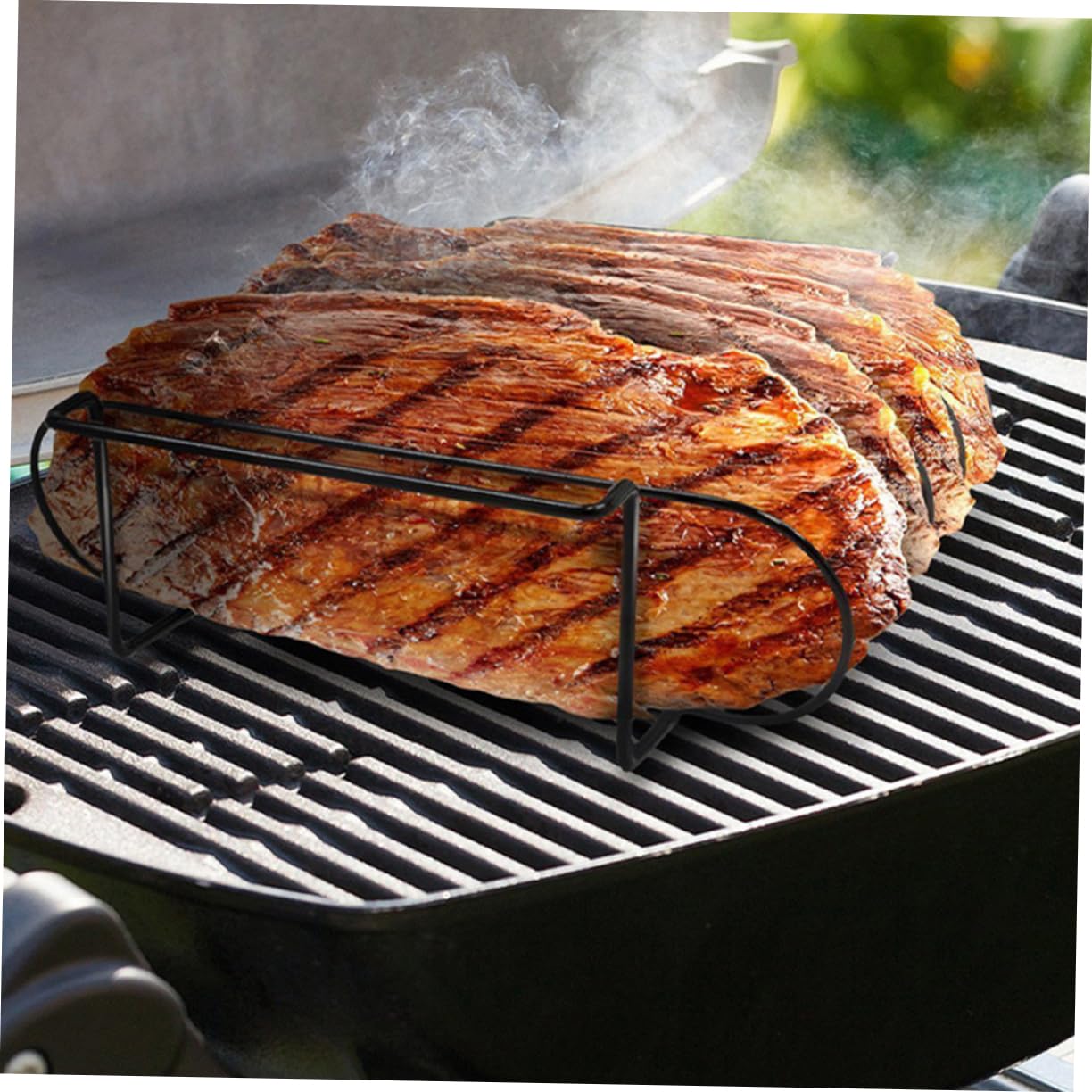 Herramientas para Parrilla De Barbacoa Portátil Parrilla para Costillas para Asados Al Aire Jardín o Patio