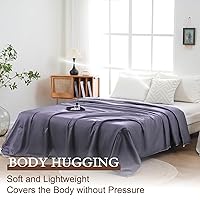 Vista 4 de YOUR MOON Edredón de seda de morera de hebras largas de lujo para verano/primavera, ligero, tamaño Queen, 100% relleno natural de seda de hebras