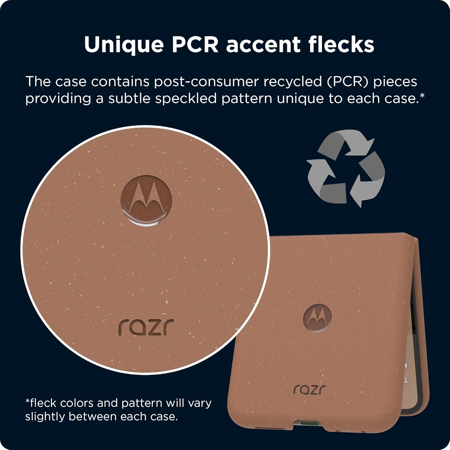 Motorola Razr+ 2025/2024 Mocha Mousse Brown Protective Case- Lightweight Polycarbonate Shells Precision Fit Drop Protection and Scratch Resistant for Moto Razr+ 2025/2024, NOT For Razr 2024/2025/Ultra