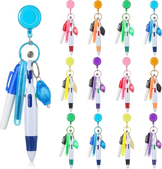 Badge Pens for Nurses Set Include Retractable Shuttle Pens