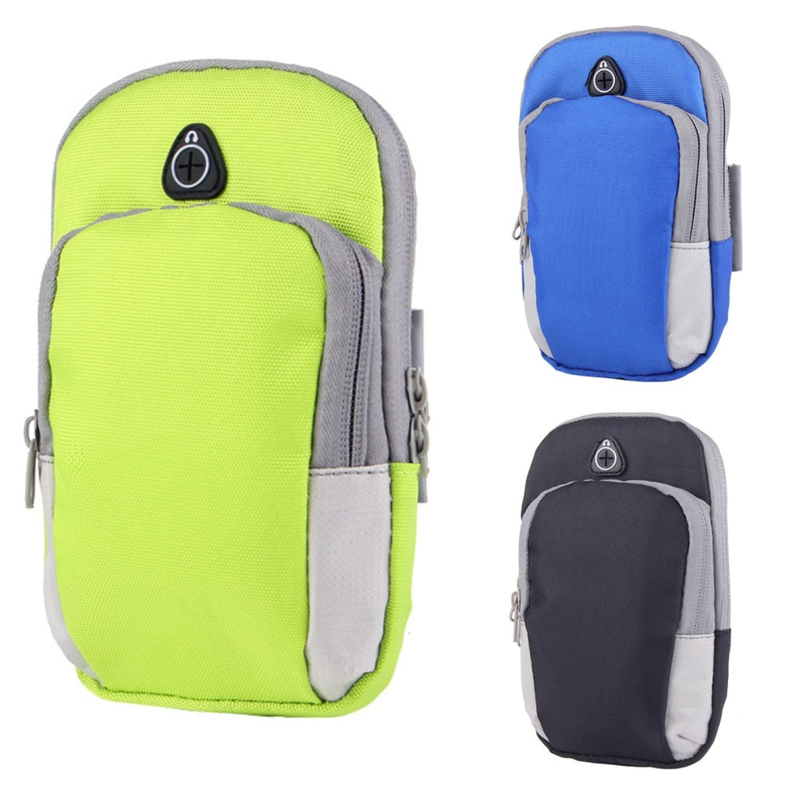 ADITAM Sacs de Course Sports de Plein air Zipper Gym Running Fitness Brassard Sac Pochette pour téléphone 4-6 Pouces Double The Comfort