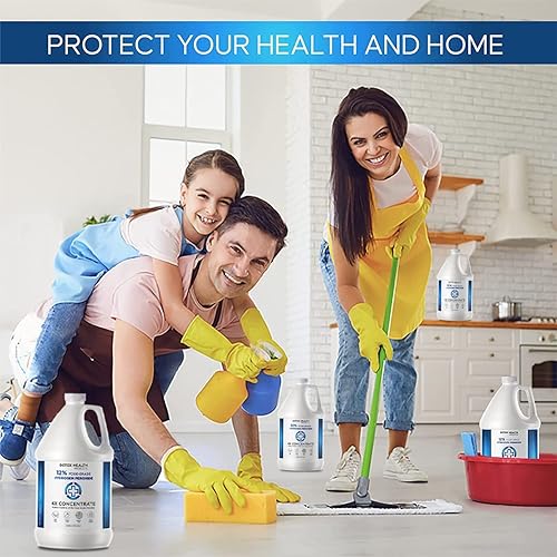 Miniatura 3 de 12% de peróxido de hidrógeno – 4 galones – grado alimenticio – H2O2 y agua – Fabricado en Estados Unidos – Productos de salud desintoxicante