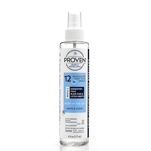 Proven Insect Repellent Spray, Keep Mosquitoes, Ticks and Flies Off,