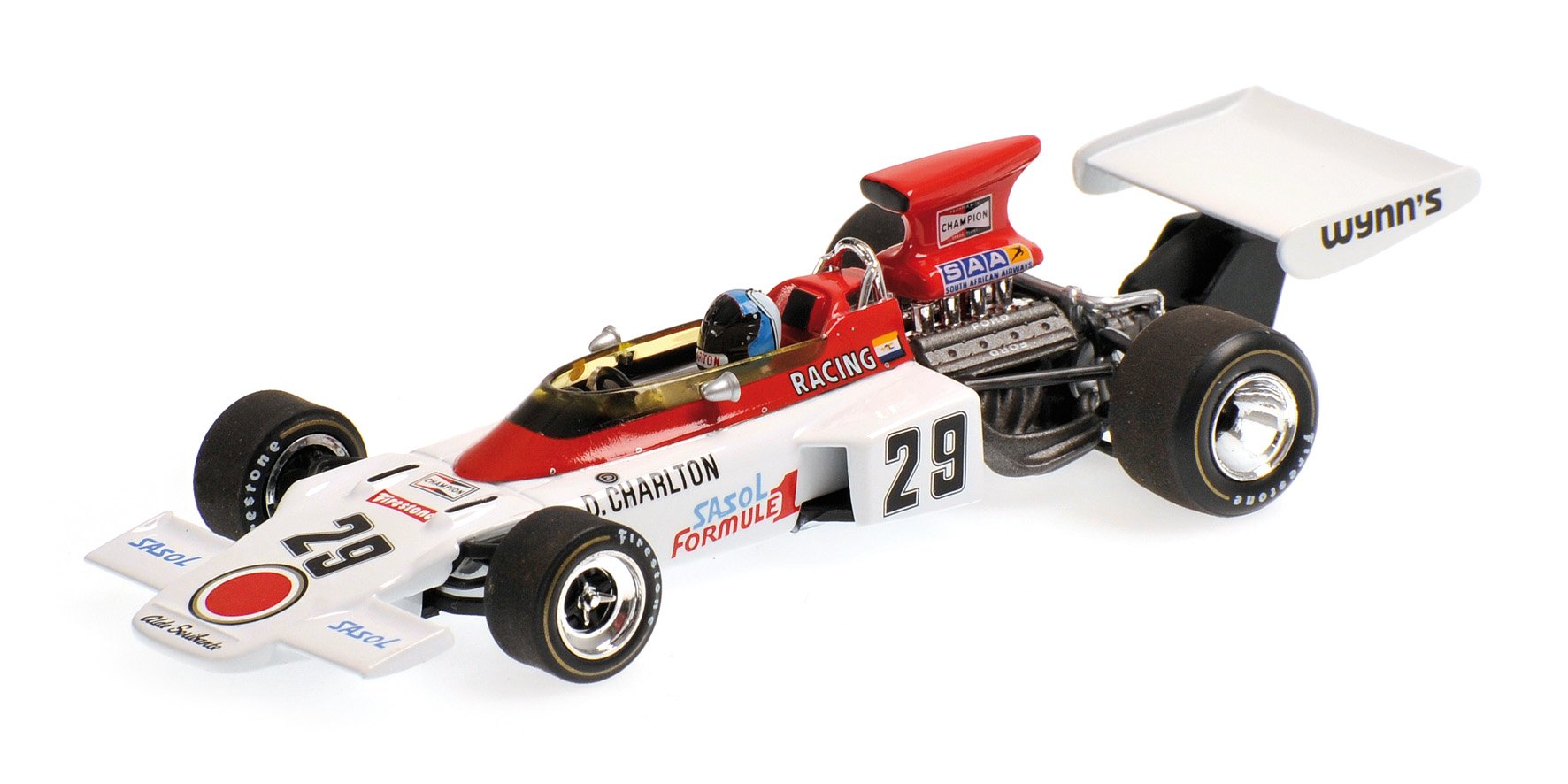 1/43スケール ロータスフォード73 ブリティッシュGP D.チャールトン