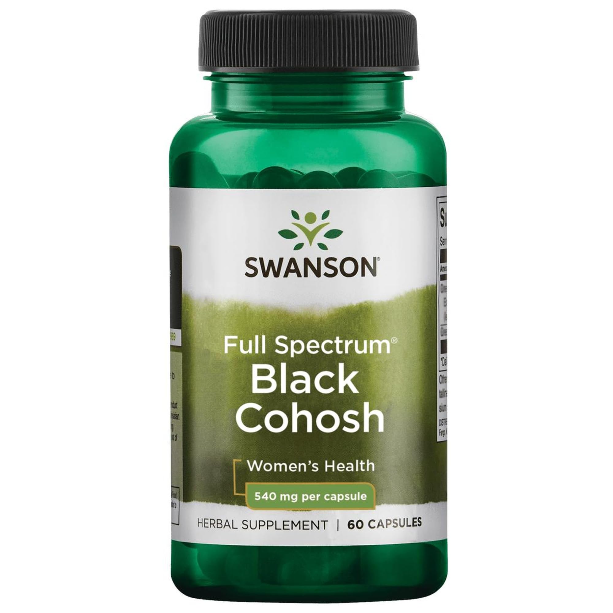 Swanson Black Cohosh, 540 mg 60 Caps