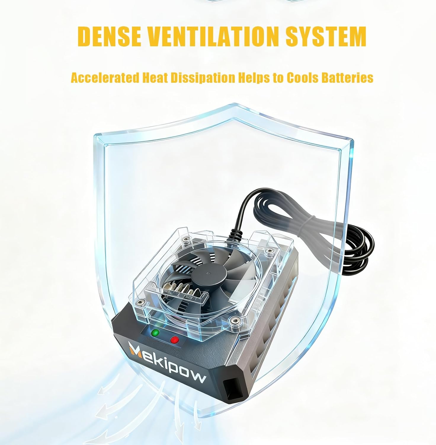 DCB112 Charger Repalcement for Dewalt 20v/12V Battery Charger Compatible with Dewalt 20v Battery DCB200 DCB203 DCB125 DCB107 DCB201 DCB112 DCB612 DCB609-2 DCB609 DCB606 DCB606-2 DCB208 DCB206 DCB204 - Image 5