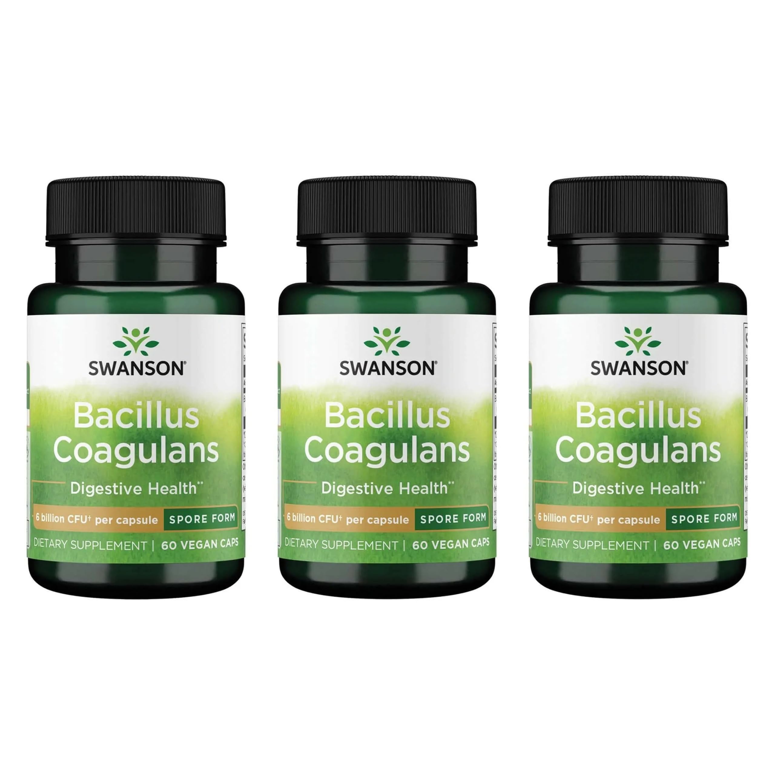 Swanson Bacillus Coagulans Probiotic, 6 Billion CFU, 60 Vegan Capsules — Amazon image 9
