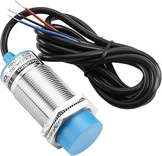 Heschen M30 Capacitive Proximity Sensor Switch Non-Shield Type LJC30A3-H-Z/AX Detection 1-15mm 10-30VDC 200mA NPN Normally Closed(NC) 3 Wires