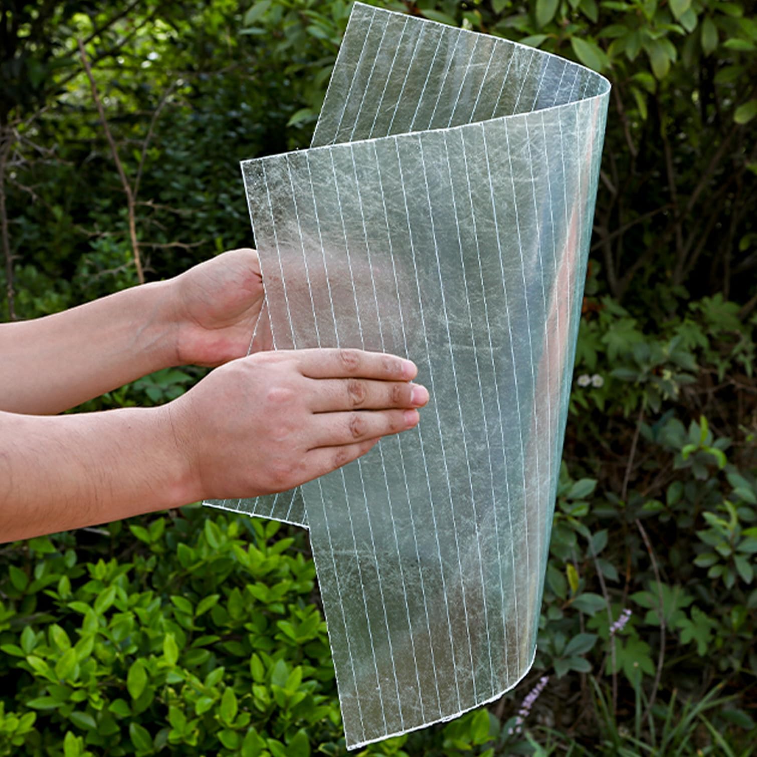 Odporne na promieniowanie UV plastikowe arkusze dachowe 1,2 mm do zadaszenia szklarni - łatwe do cięcia panele oświetlenia dziennego (0,6 m x 10 m / 2 x 32.8ft) - trwałe pokrycie zewnętrzne