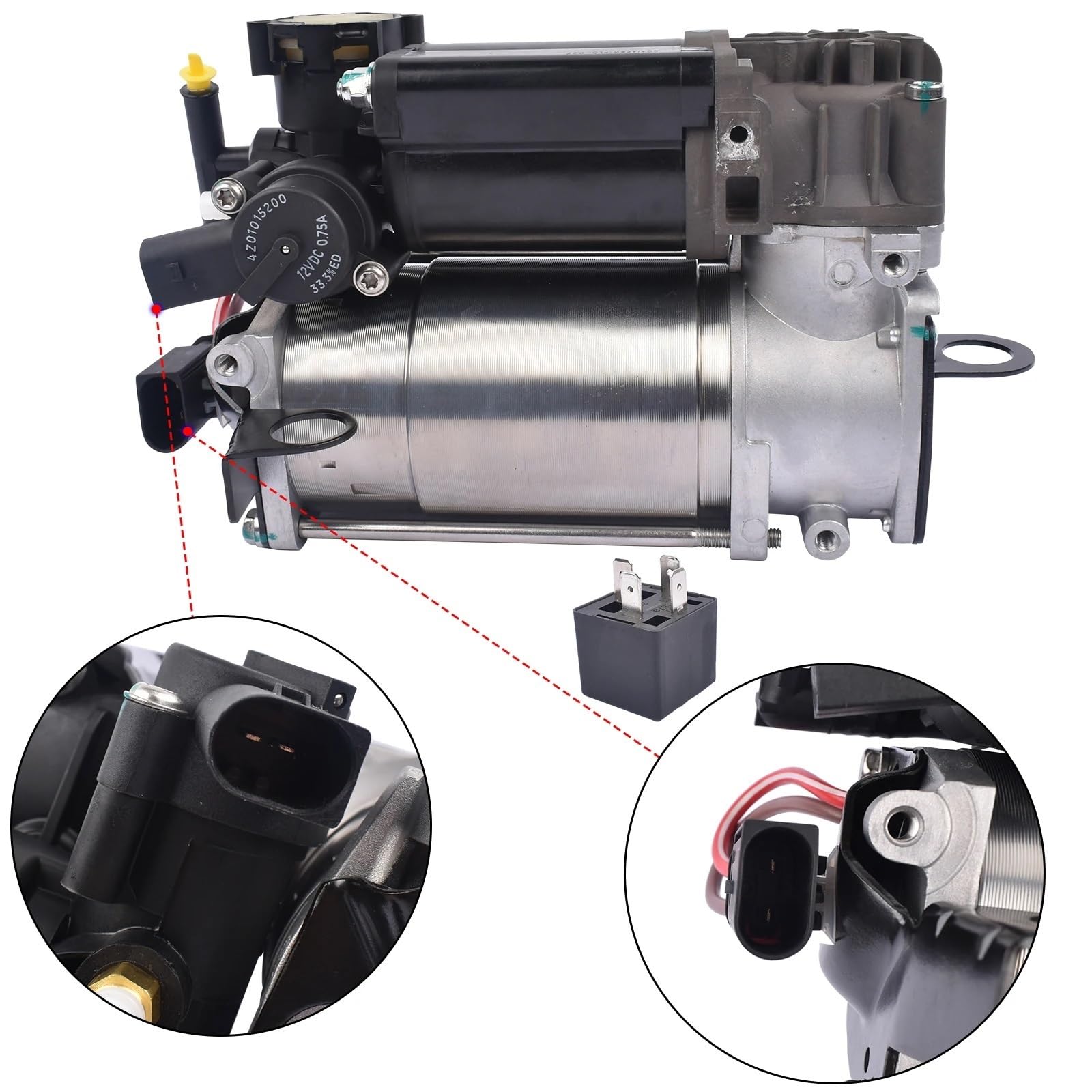 Accessoires pour amortisseurs AP02 Compresseur suspension pneumatique 2113200304 8840103590 pour Mercedes-Benz réparation