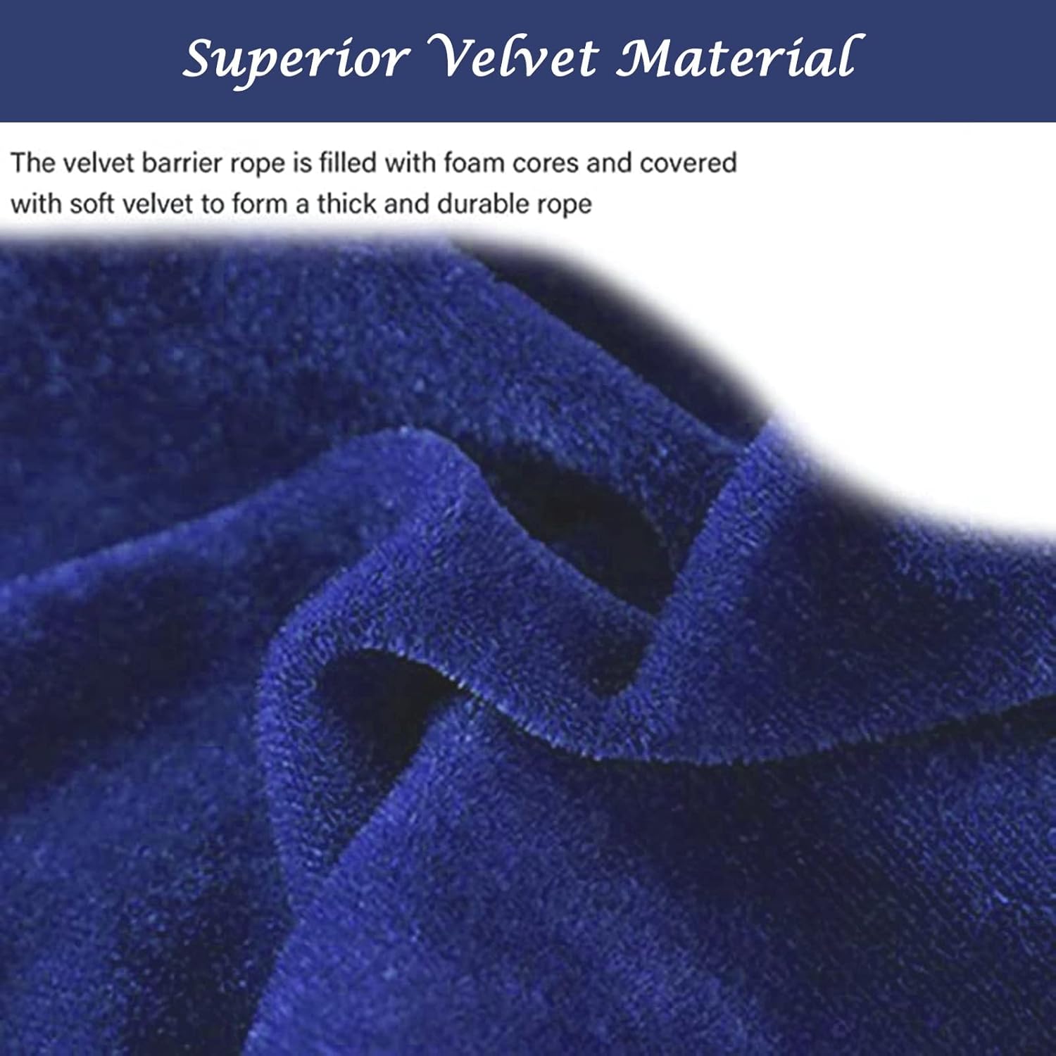 3/5/10Ft Red Velvet Stanchion Rope, Green Crowd Control Barrier Bope for Stanchion Posts Queue Pole, Rope Safety Barrier with Silver Plated Hooks, Stanchion Queue Barrier Rope for Carpet Events ( Colo