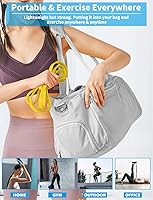 Vista 6 de Pull Up Bands, Resistance Bands, Pull Up Assistance Bands Set for Men & Women, Exercise Workout Bands for Working Out, Body Stretching, Physical Rojo