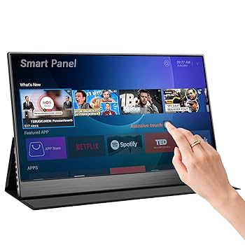 Amazon.co.jp: EGOBAS 15.6インチ 4K Decode モバイルモニター