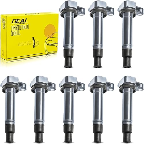 Miniatura 19 de DEAL Paquete de bobinas de encendido, compatible con Dodge Dakota Durango Ram 1500 – Jeep Commander Grand Cherokee – Chrysler Aspen – Mitsubishi