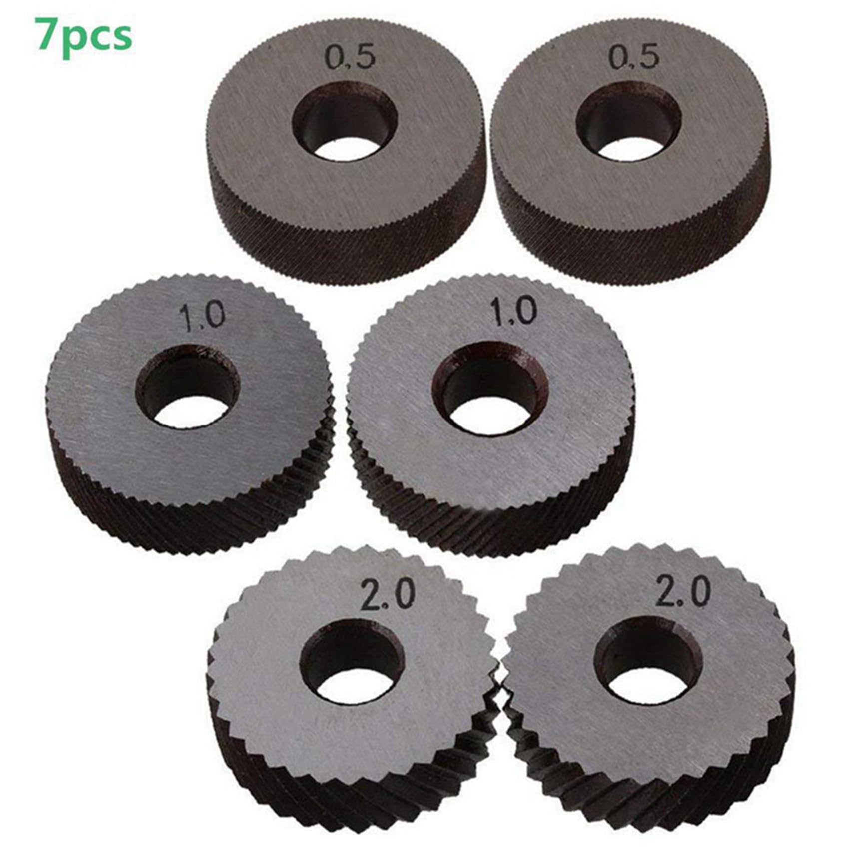Zestaw 21 narzędzi do podwójnych kół, 0,5 mm, 1 mm, 2 mm, zestaw kółek liniowych, stal
