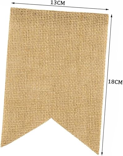 Miniatura 7 de ABOOFAN 3 guirnaldas de Navidad con adornos de natividad, pancarta de yute de Navidad, pancarta de copo de nieve, pancarta de pared de Navidad,