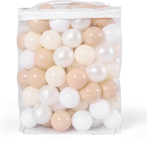 Miniatura 9 de Realhaha Pelotas de 50 100 200 500 bolas de juego bolas de plástico para bebés, niñas y niños pequeños, tienda de campaña para piscina, casa de