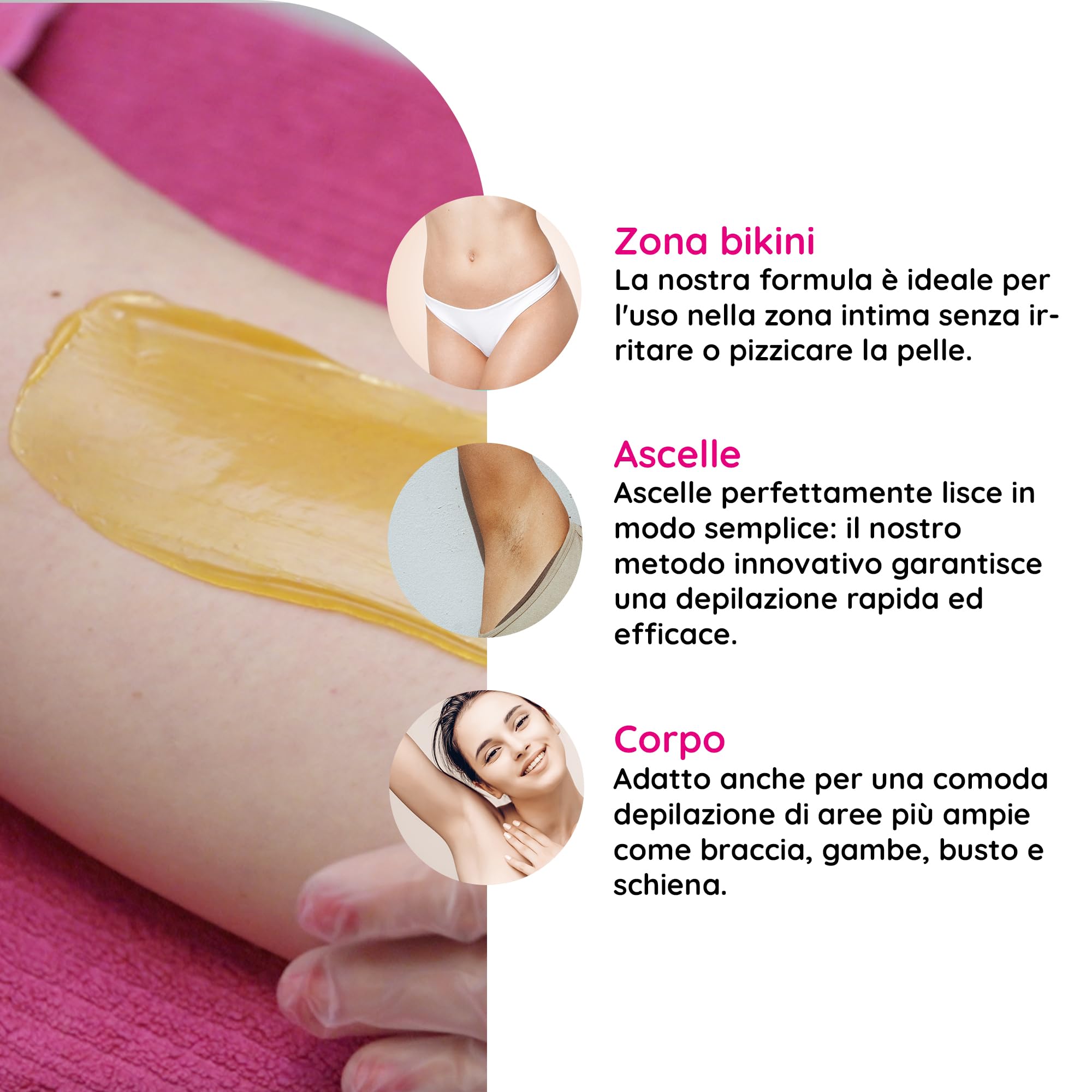 RIO CITY WAX – Perle depilatorie brasiliane 1 kg, hard wax senza strisce, formula professionale a bassa temperatura