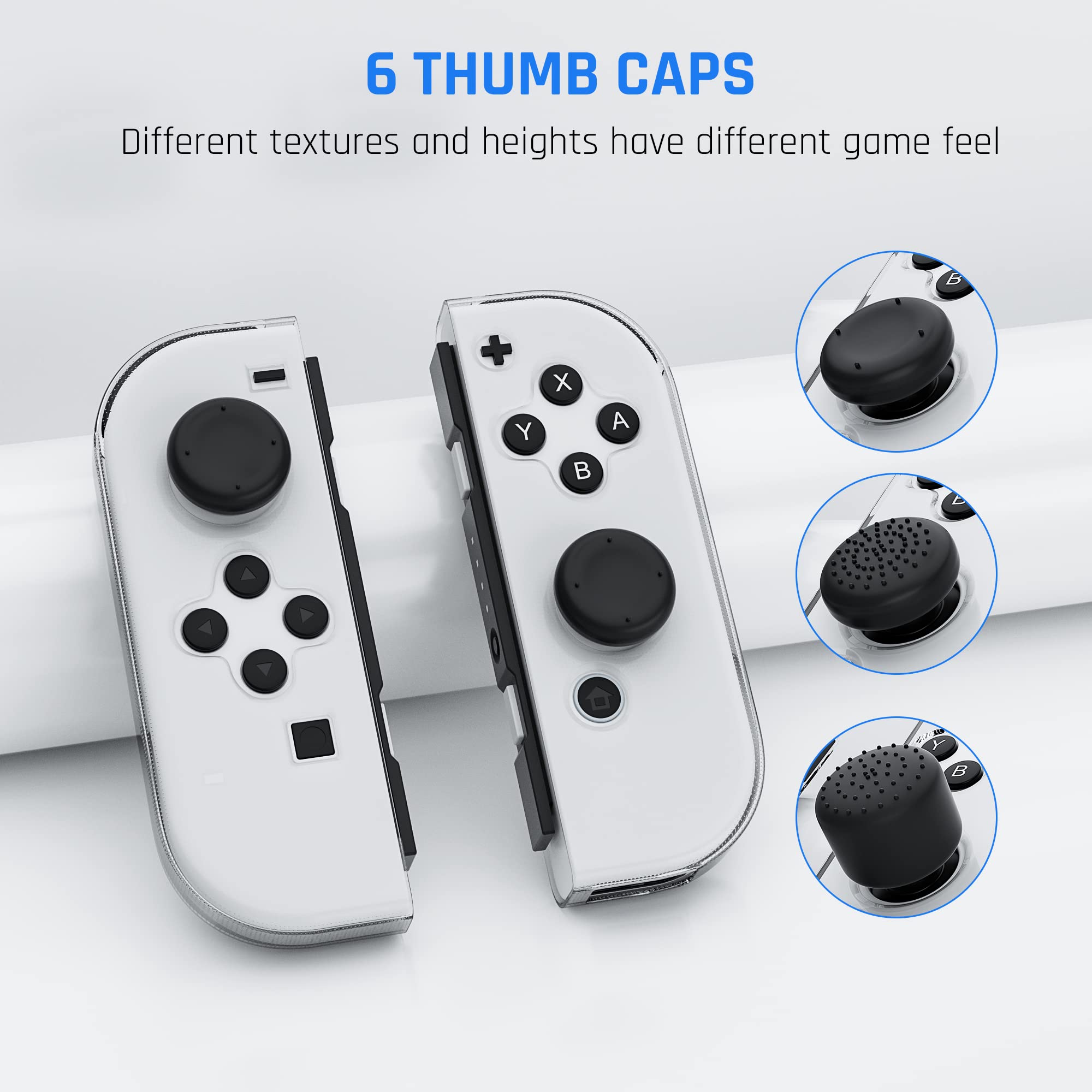 Amazon.co.jp: RHOTALL ソフトTPU クリアシェル Nintendo Switch
