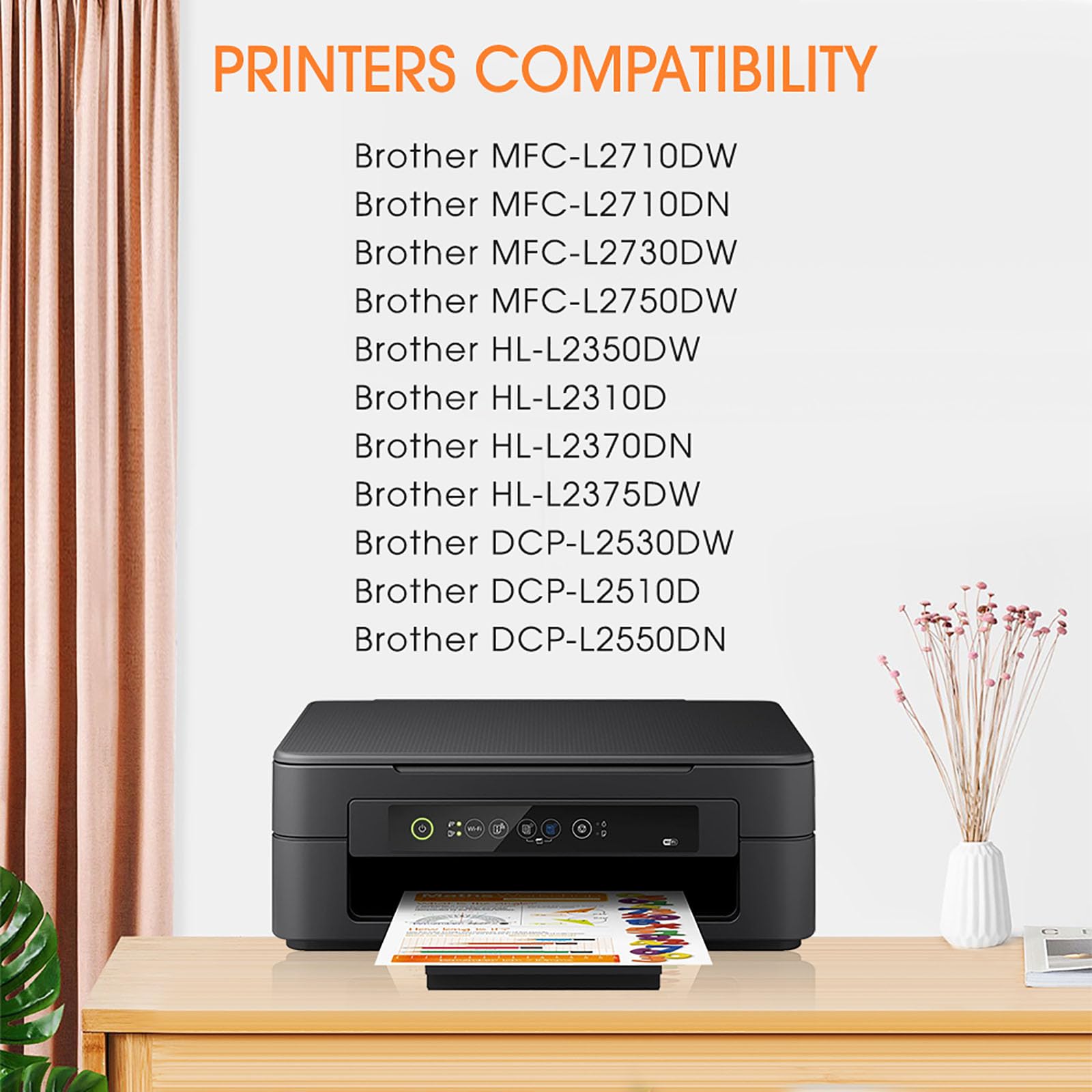 Tambour DR2400 Compatible avec Brother DR2400 DR-2400 Tambour pour Brother MFC-L2710DW HL-L2350DW MFC-L2710DN DCP-L2530DW MFC-L2750DW DCP-L2510D MFC-L2730DW HL-L2375DW L2310D DCP-L2550DN