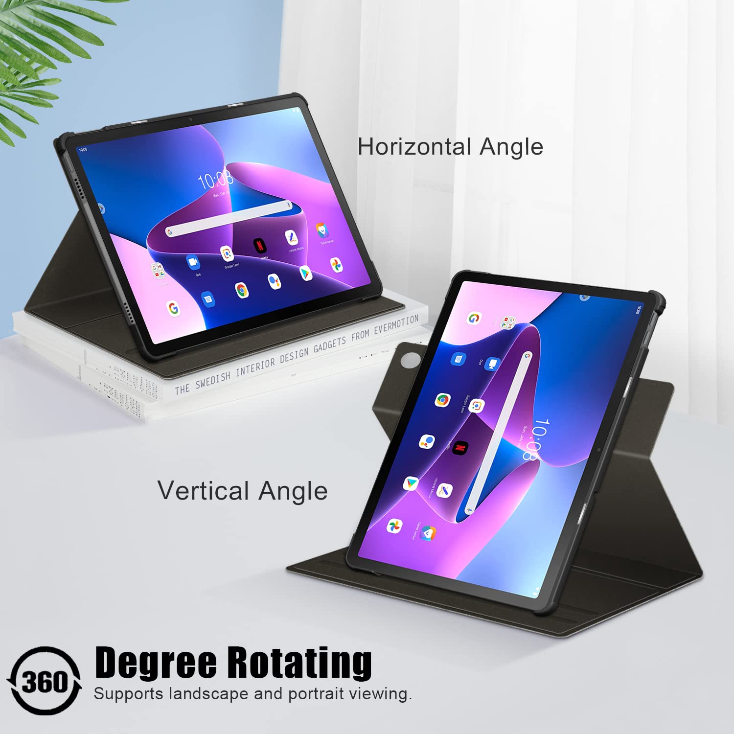 Amazon.co.jp: Lenovo Tab M10 Plus 3rd Gen 10.6対応ケースカバー