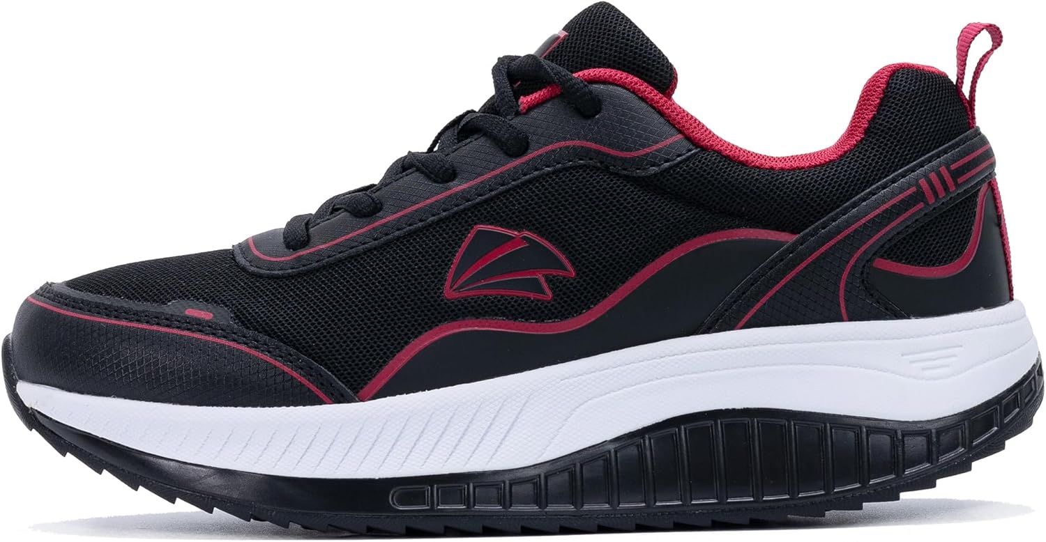 QAUPPE Womens Walking Shoes with Arch Support Wide Orthotic Athletic Sneakers Plantar Fasciitis Tennis for Heel and Foot Pain Relief - Image 2